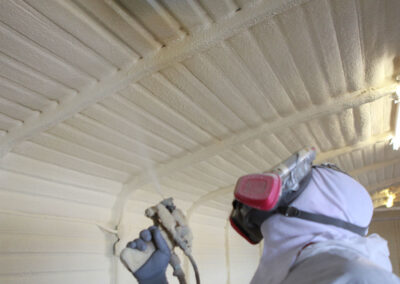 Spray Foam Insulation in Metal Buildings in Northwest Louisiana